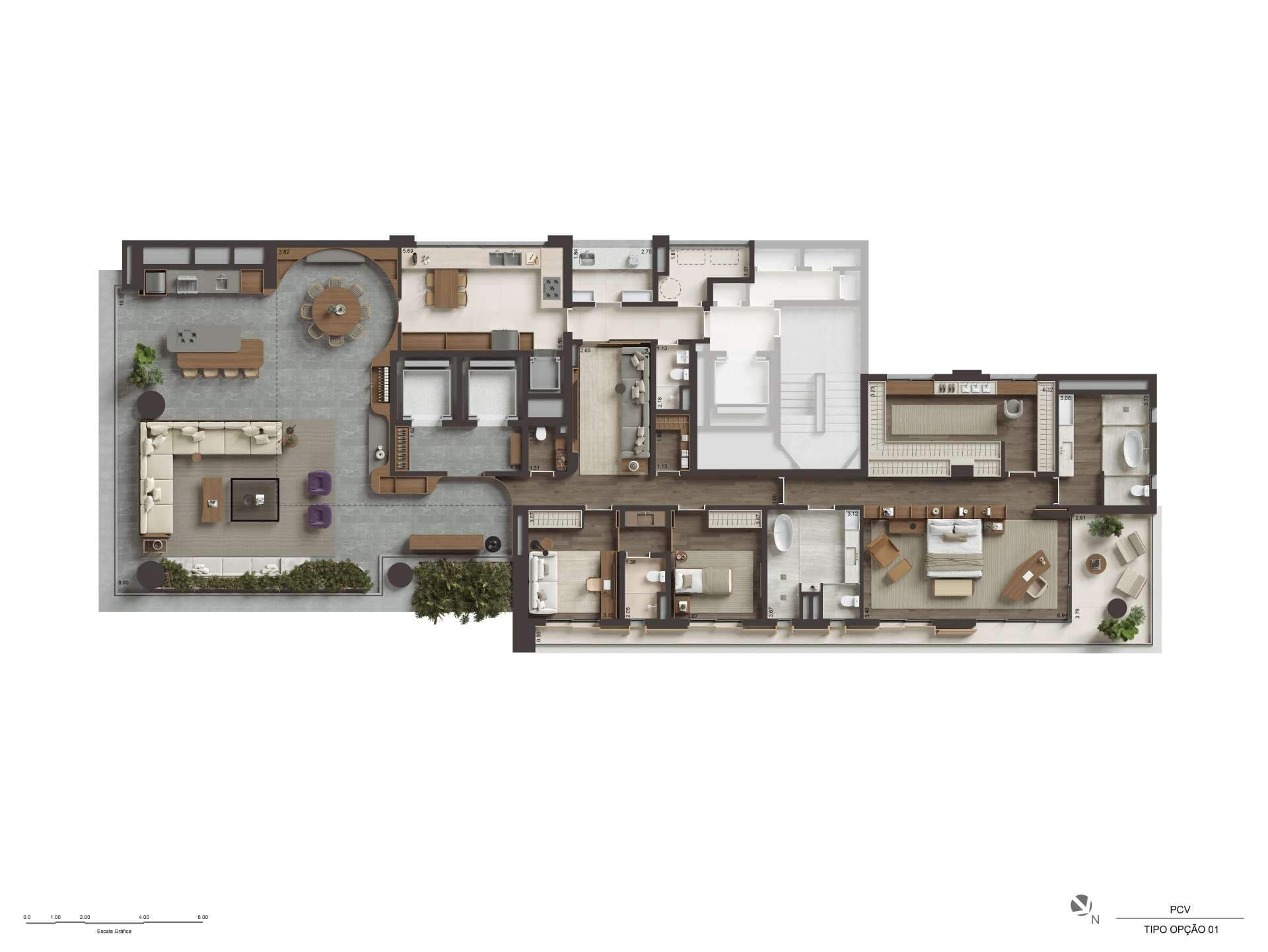 Apartamento Arquiteto Takaoka | 362 m² 